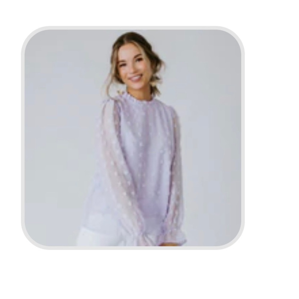 Lavender colored top